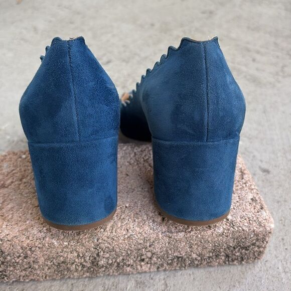 Chloe scalloped heels - Picture 6 of 8
